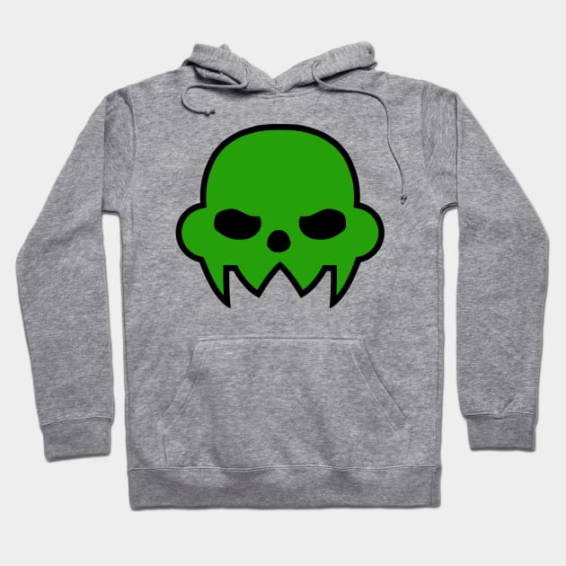 Jake English Skull Design Hoodie by Frosty Zalo